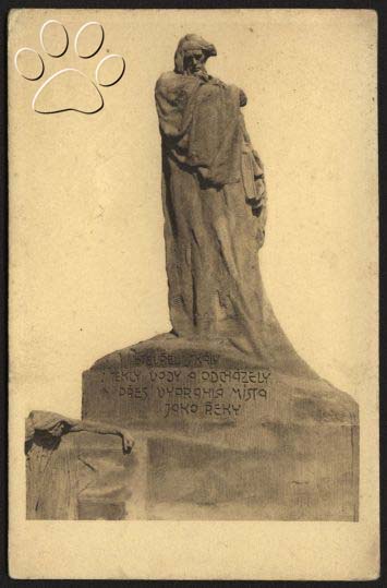 �aloun�v pomn�k Jana Husa vyd�no roku 1914