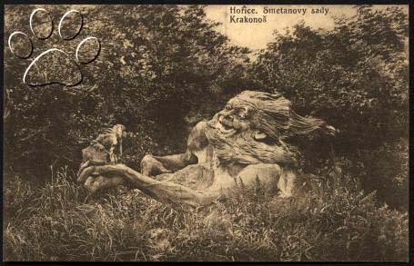 pohlednice Krakono�e z roku 1918